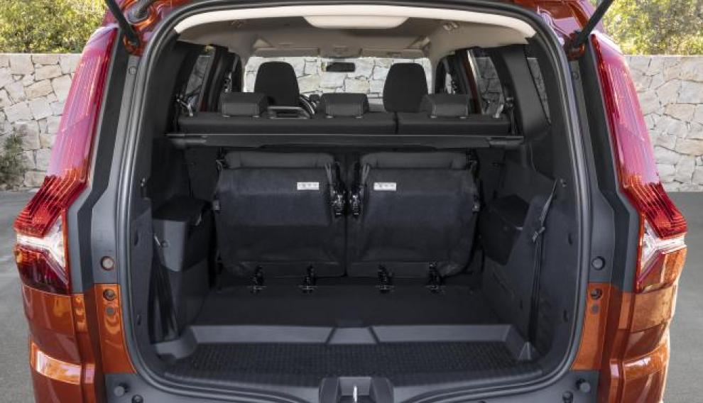 Maletero del Dacia Jogger, amplio y con posibilidades