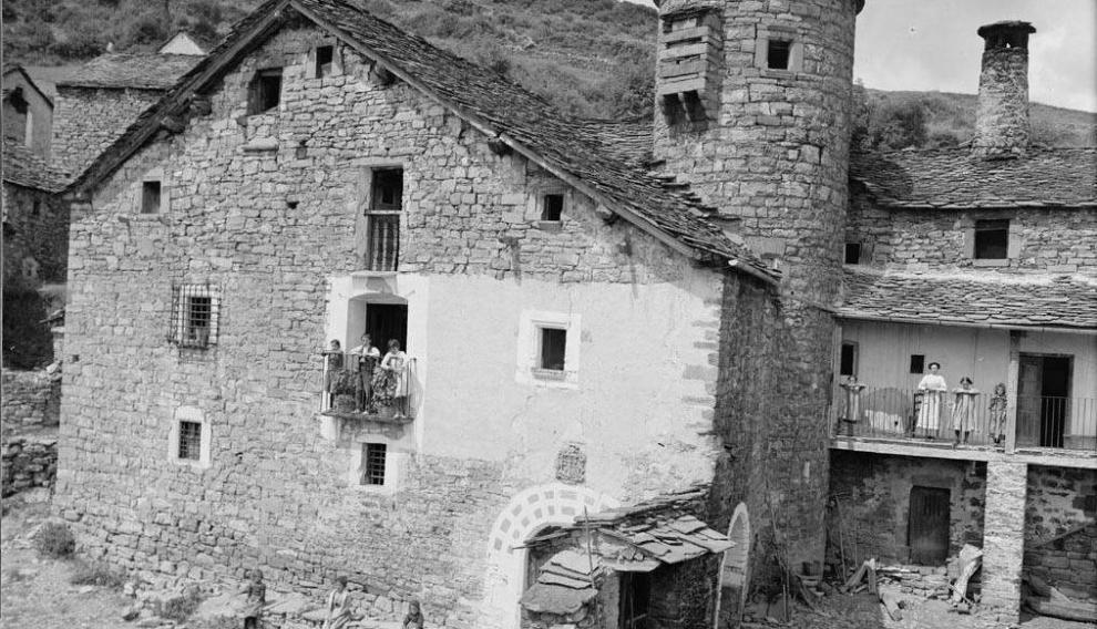 La Casa Ruba a principios del siglo XX.