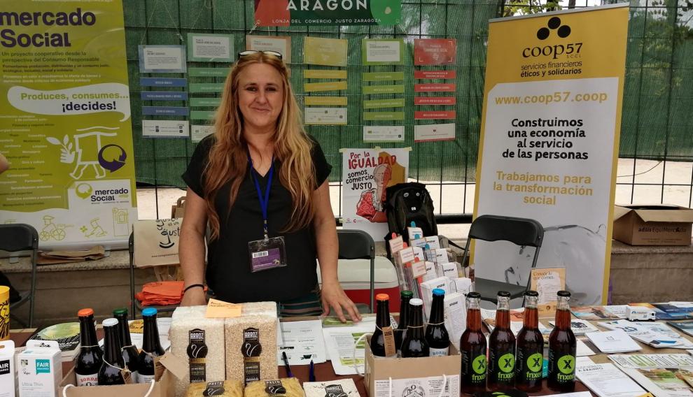 Susana Ortega, de Mercado Social de Aragón.