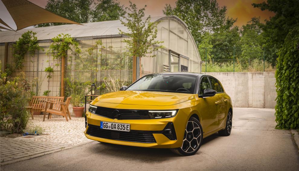 Color bitono para el nuevo Opel Astra