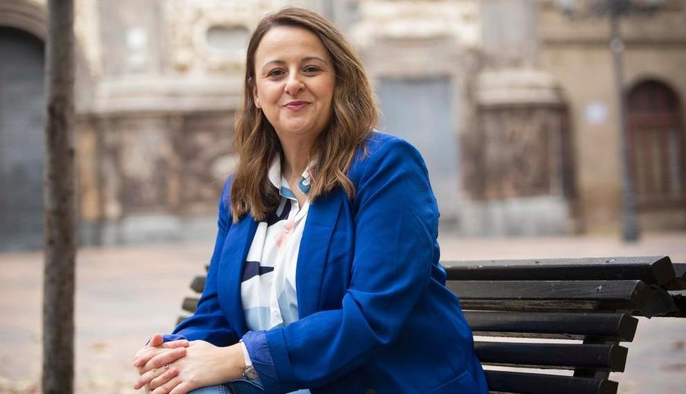 Elena Tomás Bona, candidata de ZEC a la alcaldía de Zaragoza.