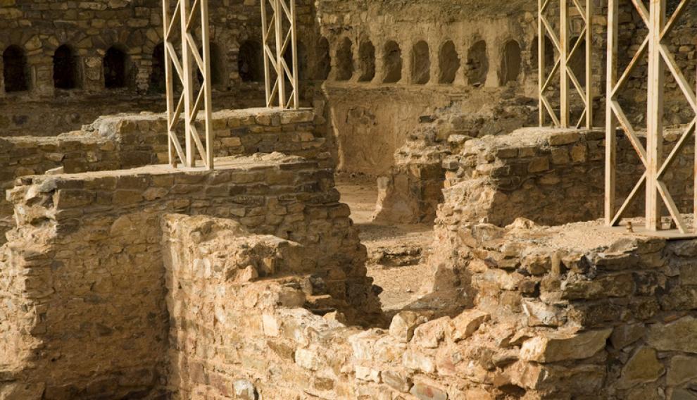 Yacimiento arqueológico de Bílbilis, en Calatayud