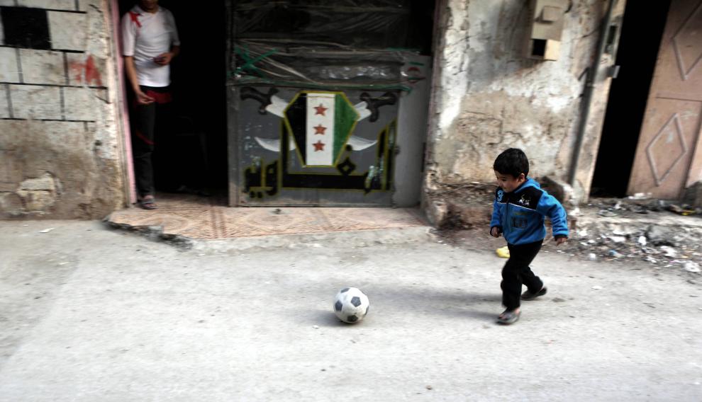 Los niños vuelven a la calle en Siria