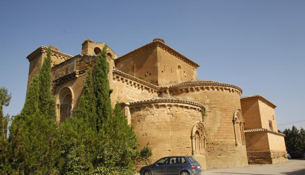 La ruta parte desde el Monasterio de Sijena.