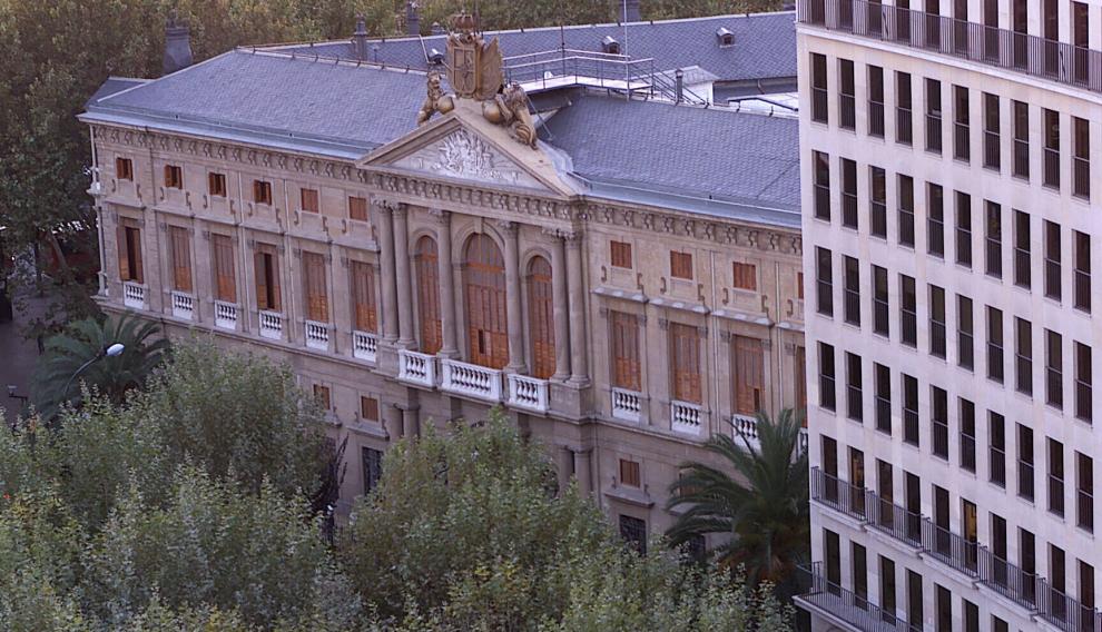 El Palacio de la antigua Capitanía General de Aragón de la capital aragonesa.