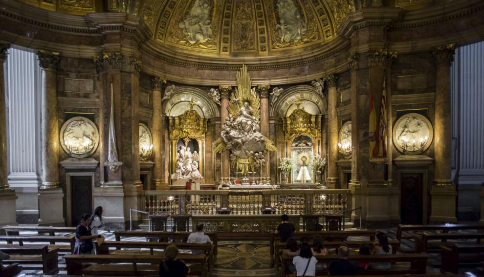 Fotografías de la Santa Capilla de la Basílica de Nuestra Señora del Pilar de Zaragoza