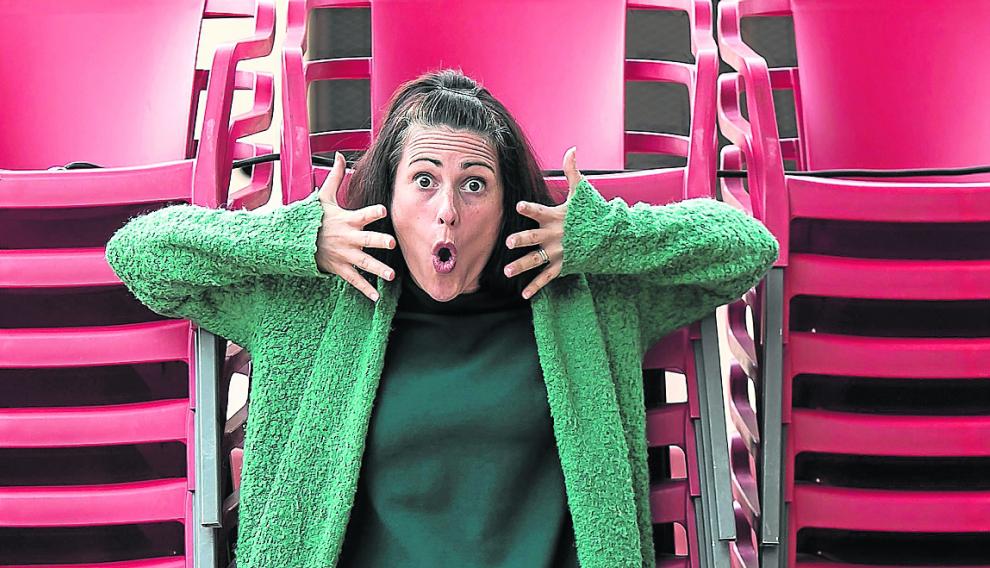 Encarni Corrales, actriz y pionera en el teatro de la improvisación.