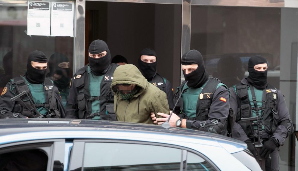 Detenido en Zaragoza un marroquí por difusión y adoctrinamiento yihadista