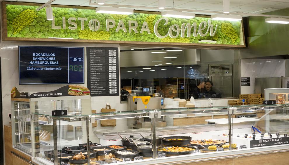 La nueva sección de Mercadona Listo para comer'.