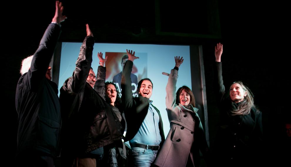 Ciudadanos en su arranque de campaña en Zaragoza