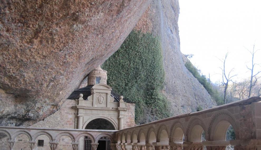Monasterio de San Juan de la Peña, en Huesca.