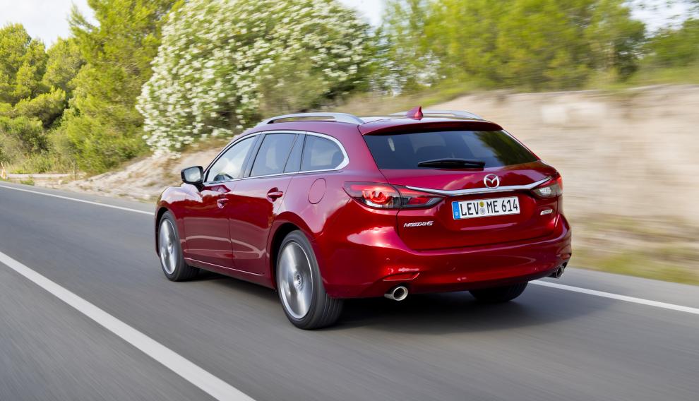 Mazda 6, también con carrocería familiar.
