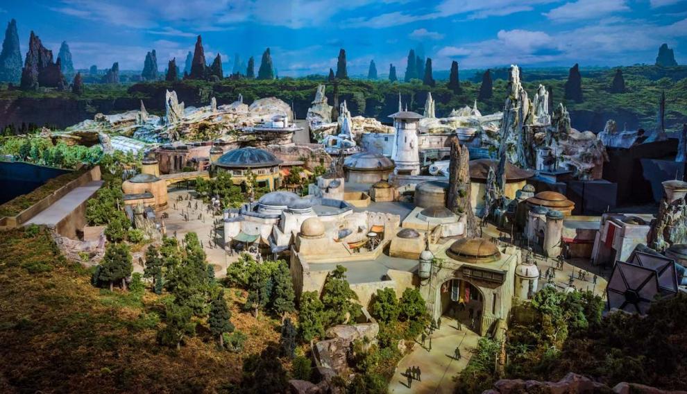 Maqueta del parque, que se abrirá en Florida y Los Ángeles próximamente.