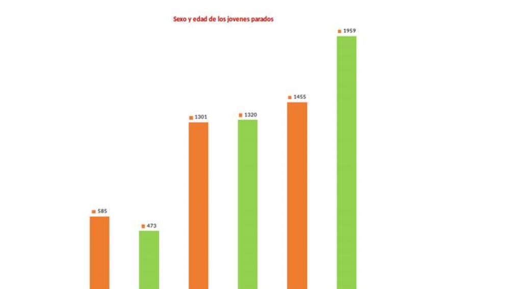 Empleo y desempleo juvenil (mes de febrero).
