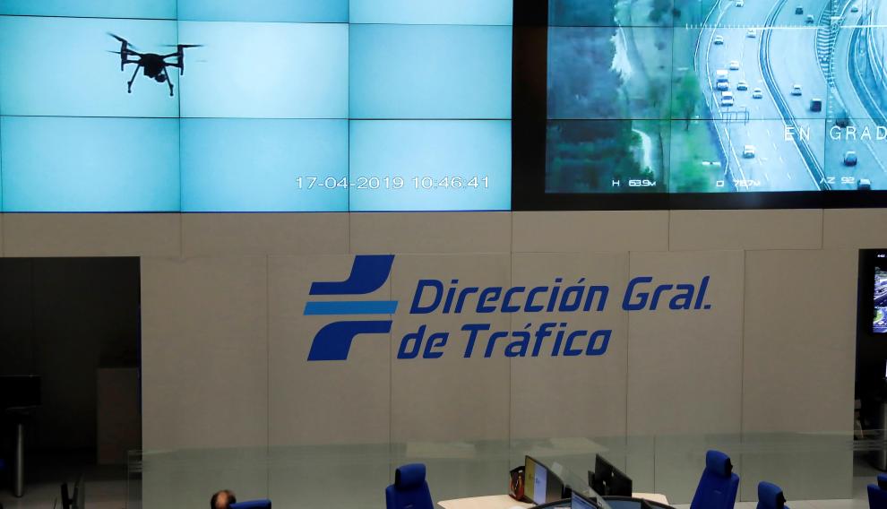 Centro de control de Tráfico de la DGT