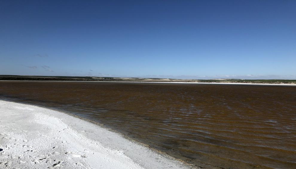 Salinas de Bujaraloz (Zaragoza).