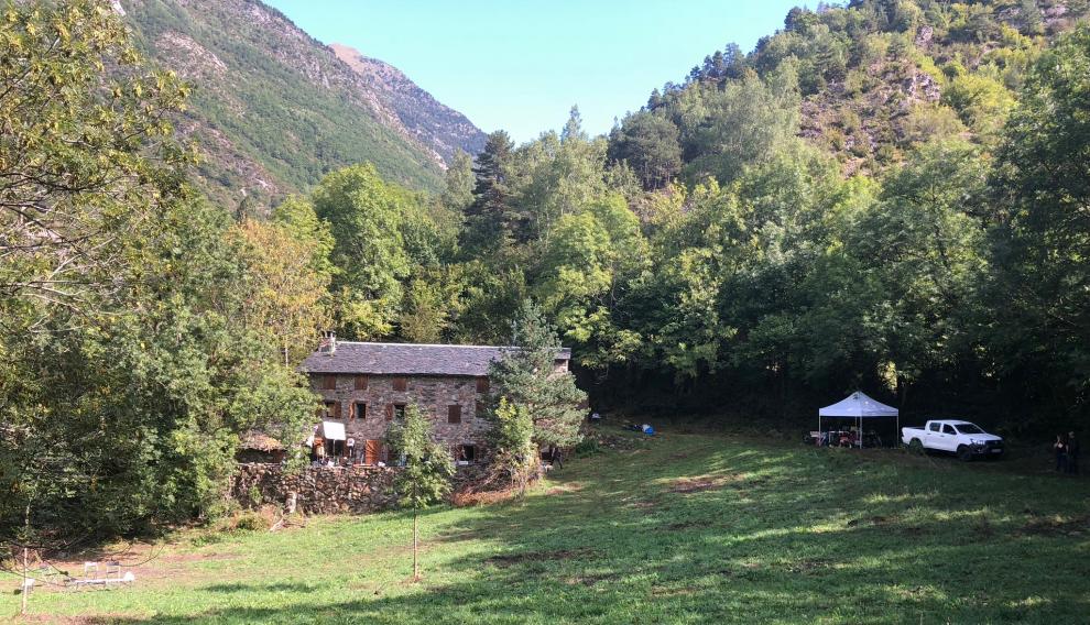 Una de las localizaciones de la serie 'La caza. Monteperdido' en el valle de Benasque