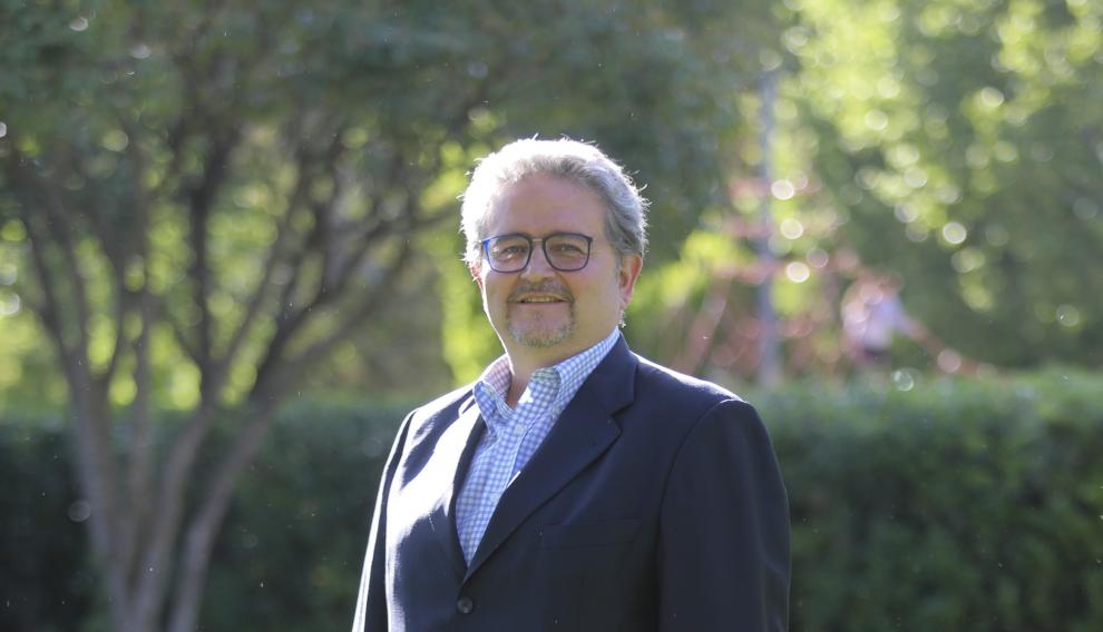 Fernando Carrera, candidato del PAR al Ayuntamiento de Huesca