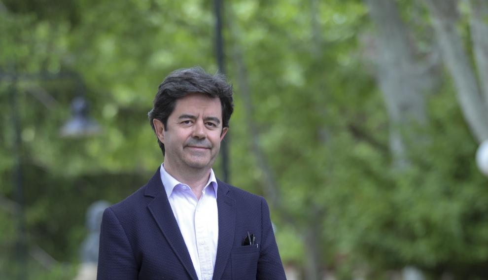 Luis Felipe, candidato a la alcaldía de Huesca por el PSOE.