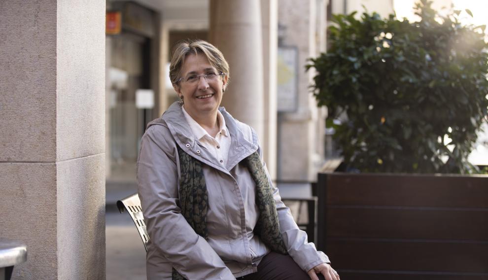 Blanca Villarroya, candidata de Unidas Podemos por Teruel.