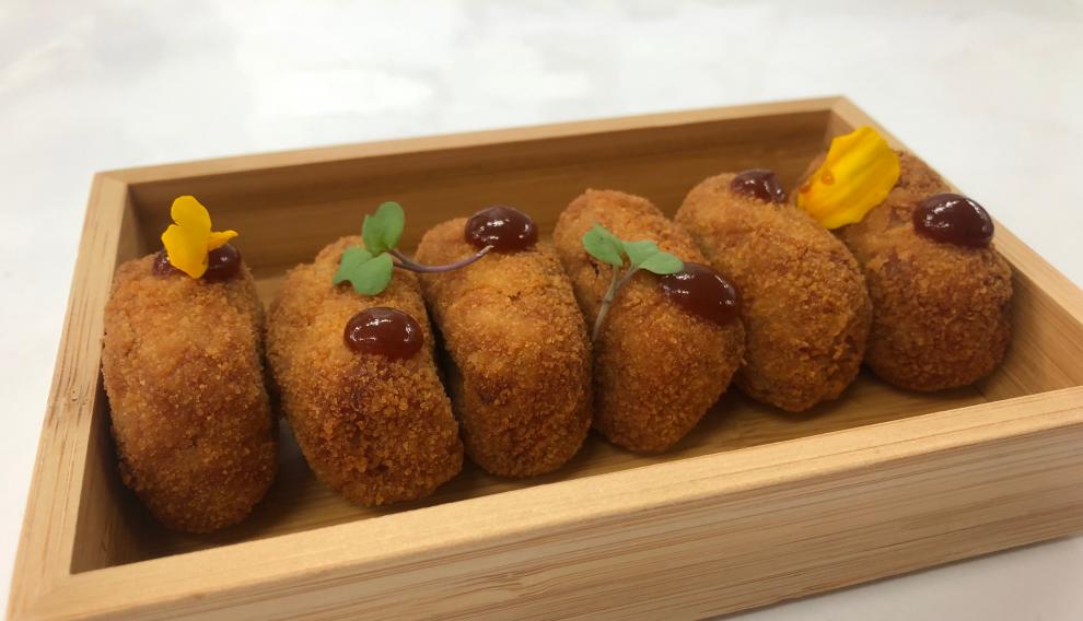 'Nuggets' de ternasco de Aragón.
