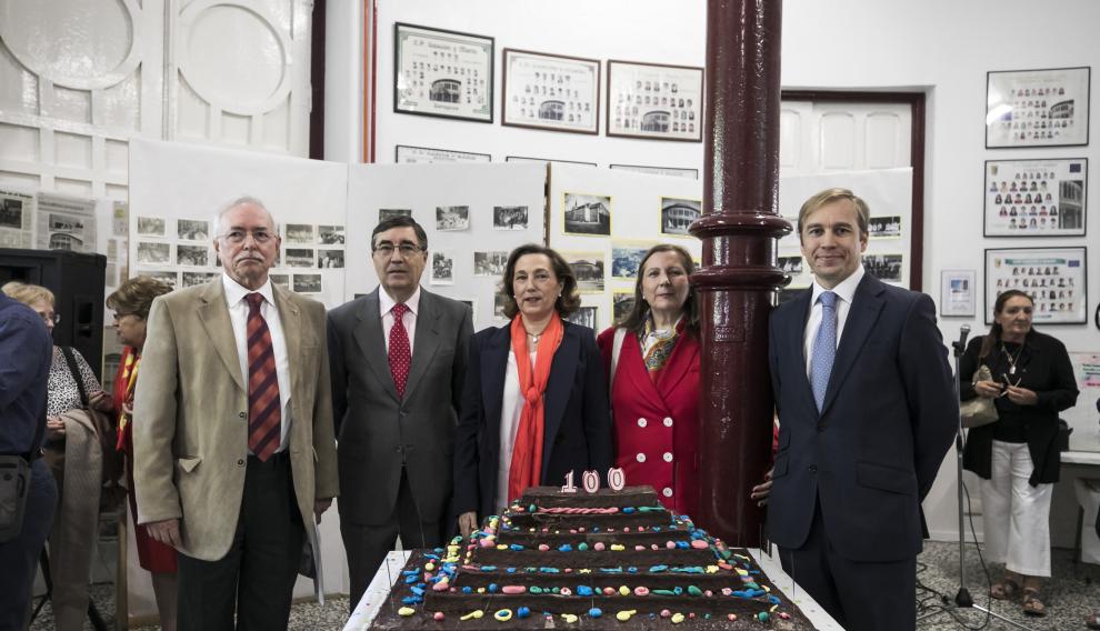 El colegio Gascón y Marín cumple cien años.