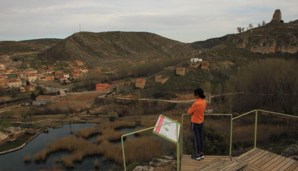 Mirador de los Ojos de Cimballa.
