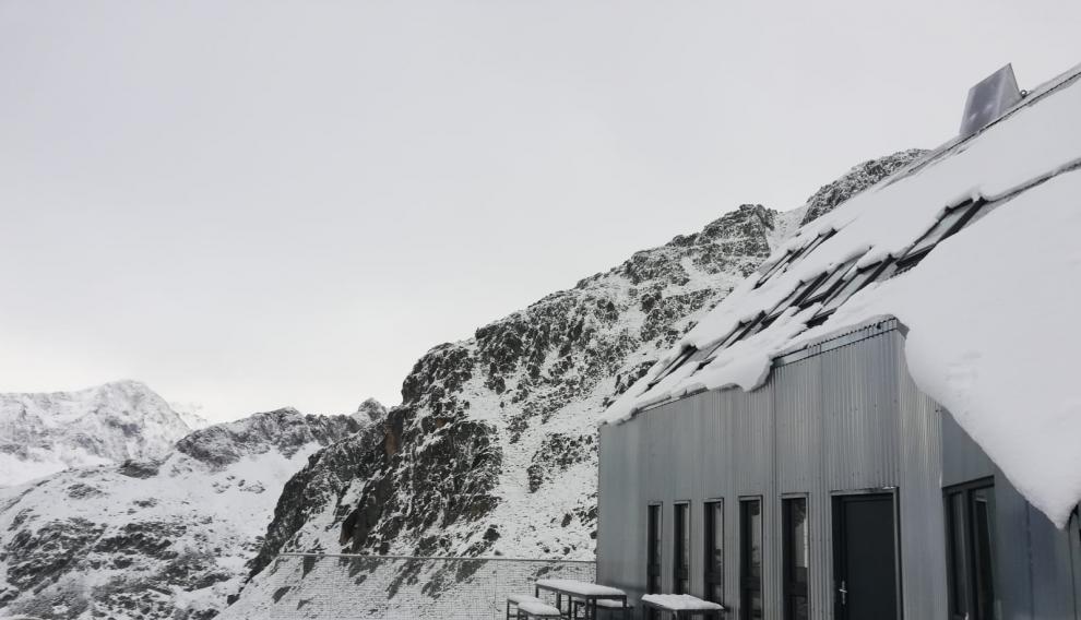 Nevada el 11 de junio en el Pirineo