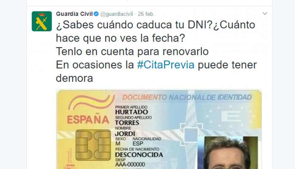Broma de la Guardia Civil