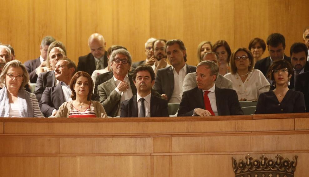 Imágenes de la sesión constitutiva del parlamento autonómico, la primera de la X legislatura