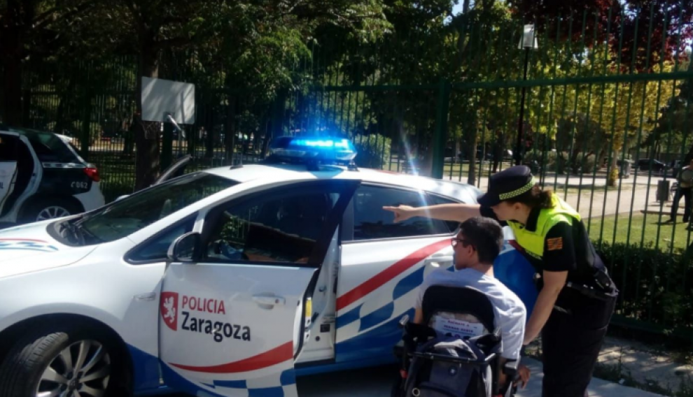 La unidad de Seguridad Vial acudió al centro con el objetivo de prevenir accidentes.