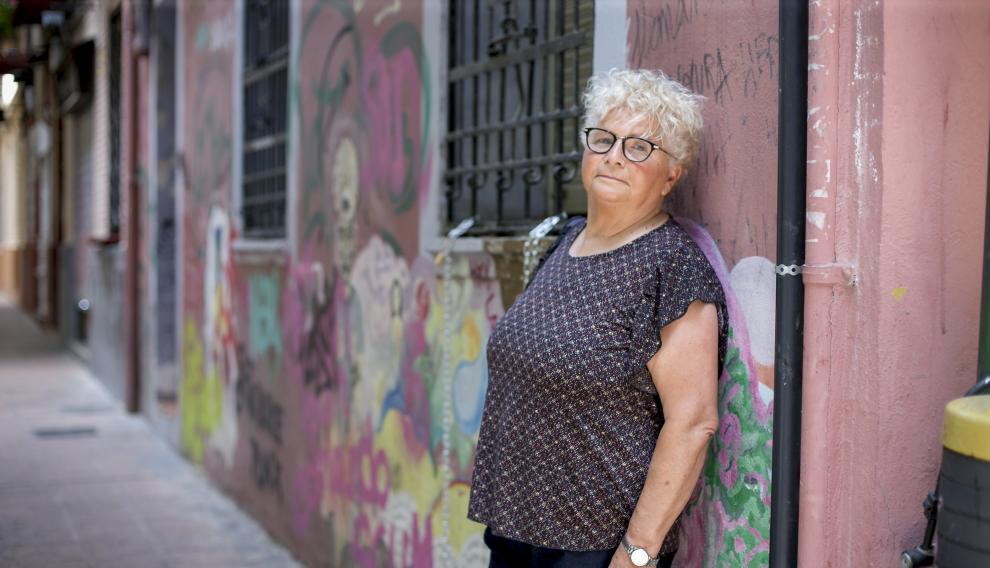 Conchi Arnal fundó la primera asociación de lesbianas en Aragón y es activista por los derechos de la mujer y del colectivo desde hace 40 años.