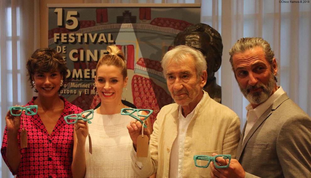 Galería de famosos del cine español en el festival de Tarazona del año pasado.