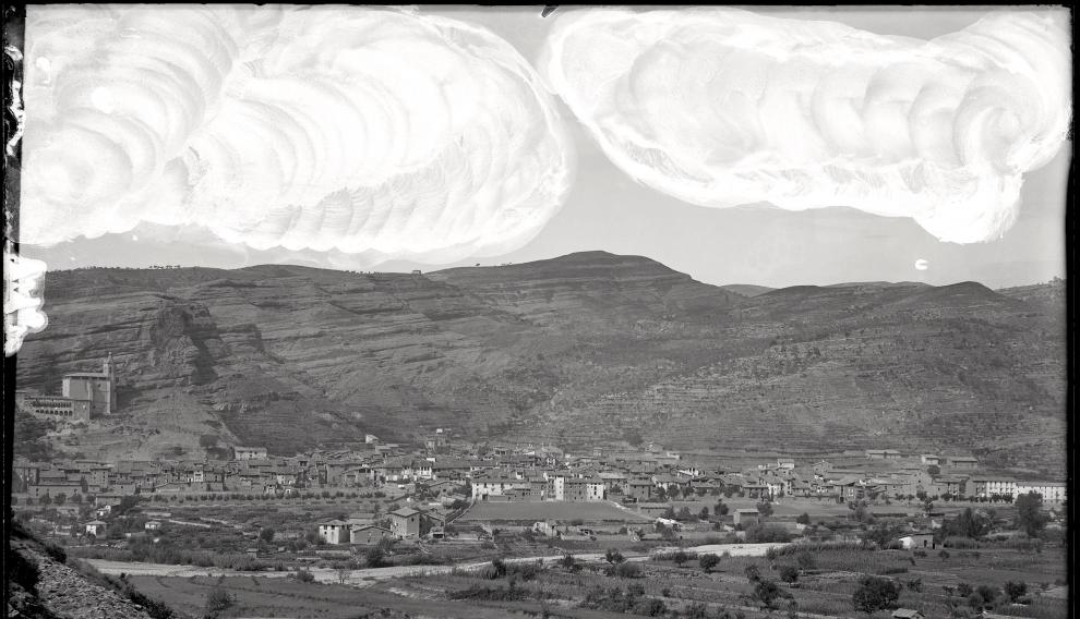 Vista de Graus de aproximadamente 1895.