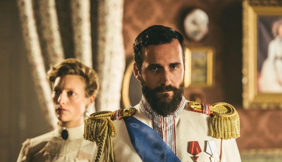 Recreación de Netflix de la familia real rusa