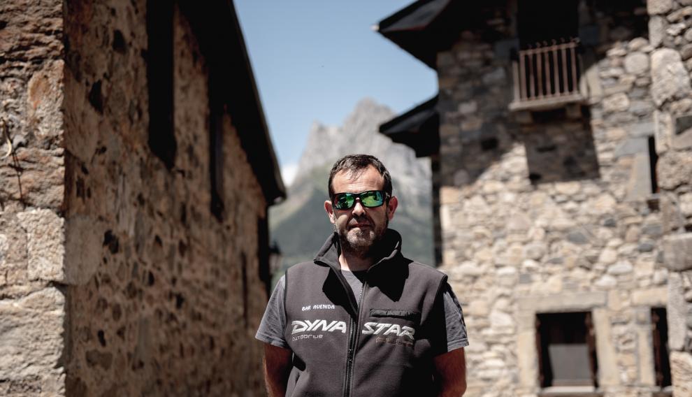 Sergio Sariñena, zaragozano que se ha mudado a Lanuza