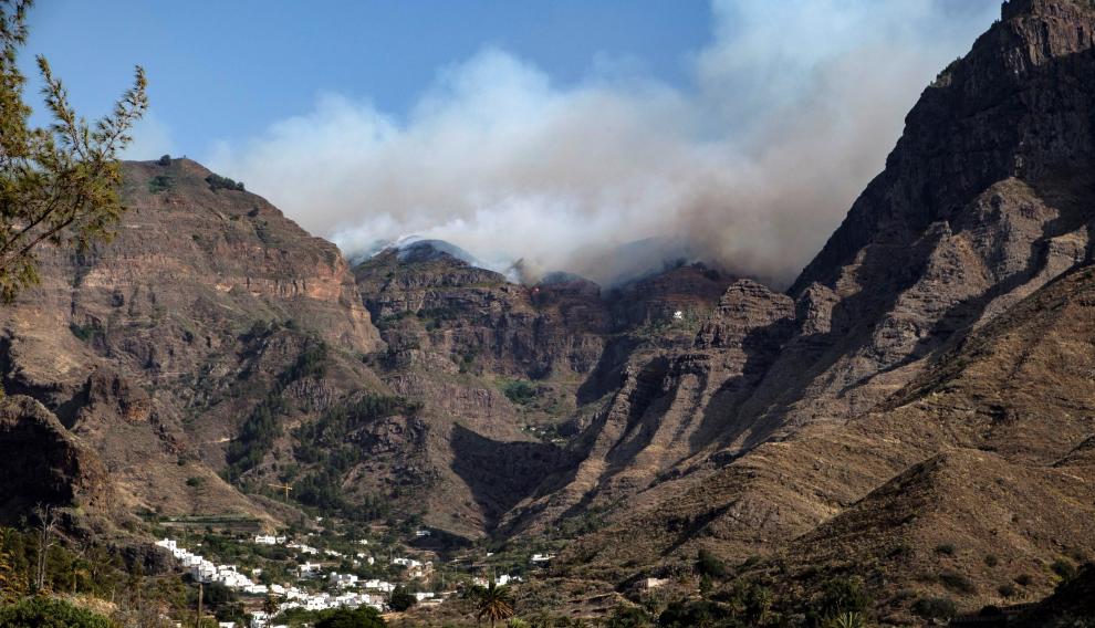 Incendio en Gran Canaria