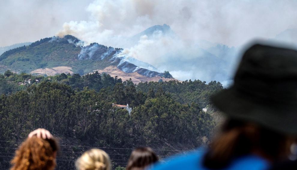 Incendio en Gran Canaria
