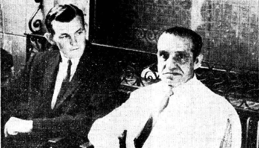 Fulton, con el maestro Juan Belmonte