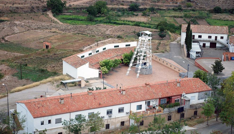 El castillete minero de Ariño