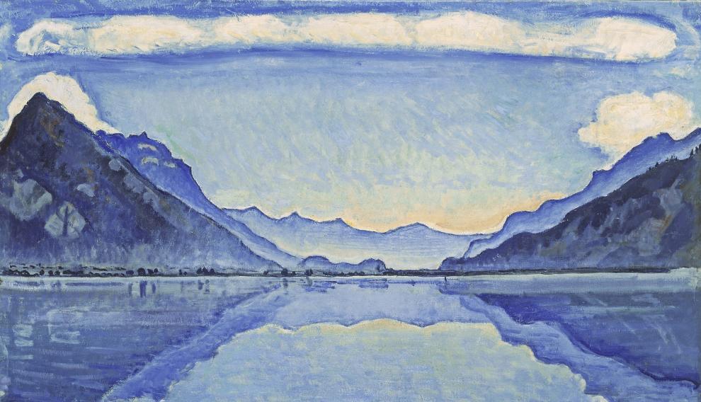 Obra de Ferdinand Hodler incluida en la exposición 'Azul. El color del modernismo'.