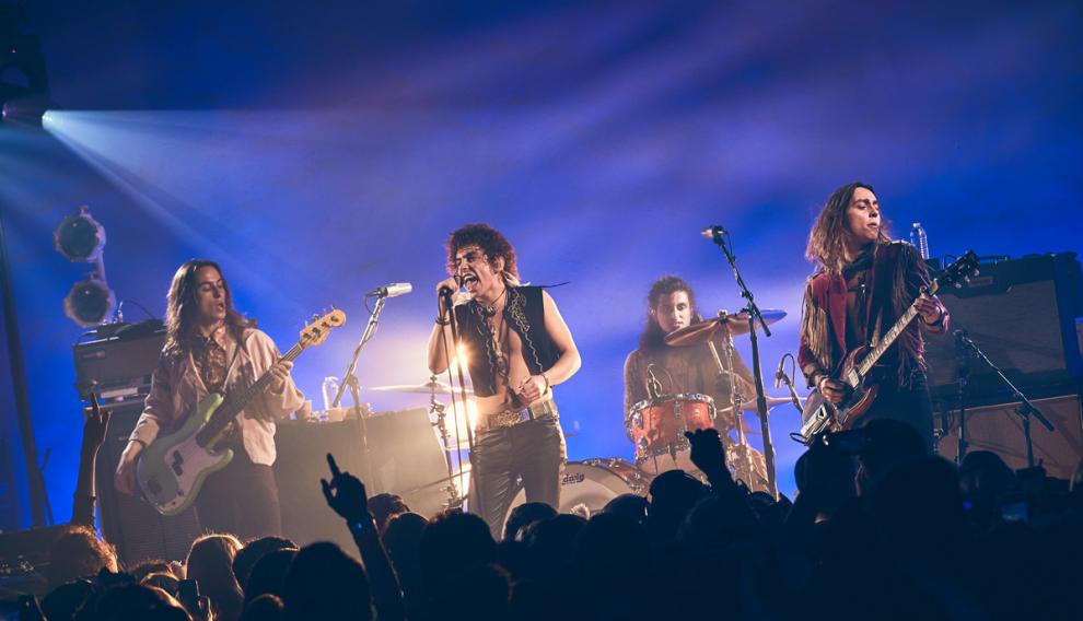 Greta Van Fleet en concierto.