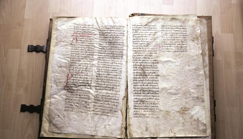 Documento que incluye la narración más antigua conservada de la Venida de la Virgen