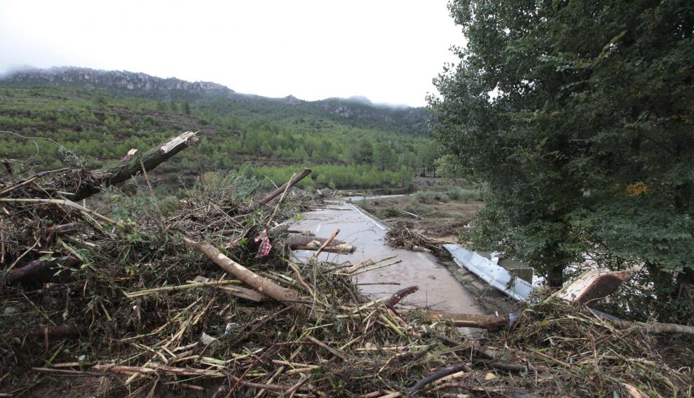 Temporal de lluvias en Cataluña