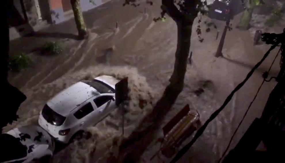 Temporal de lluvias en Cataluña