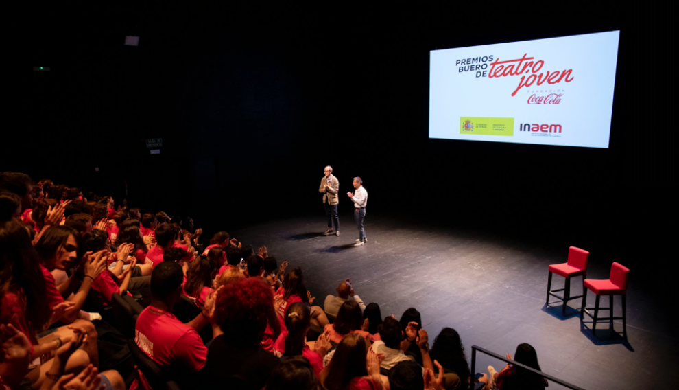 Ceremonia de los premios Buero de teatro joven.