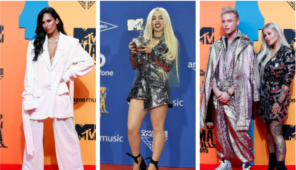 Rita Pereira, Ava Max y Evelona y Spiker.