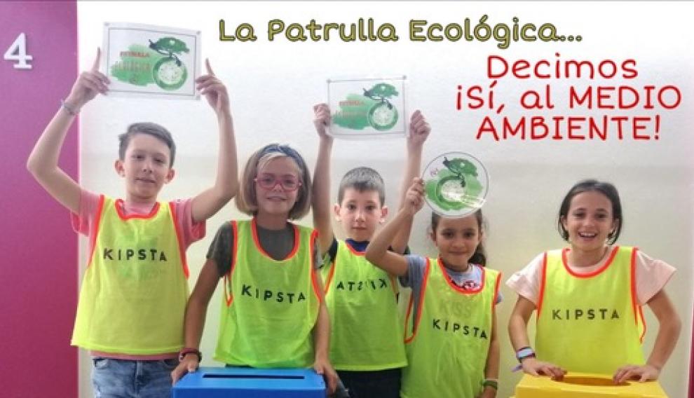La patrulla ecológica dice sí al medioambiente.