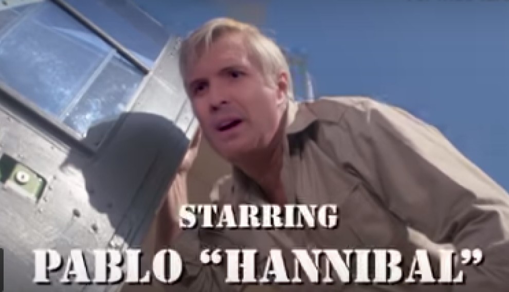 Casado como Hannibal Smith