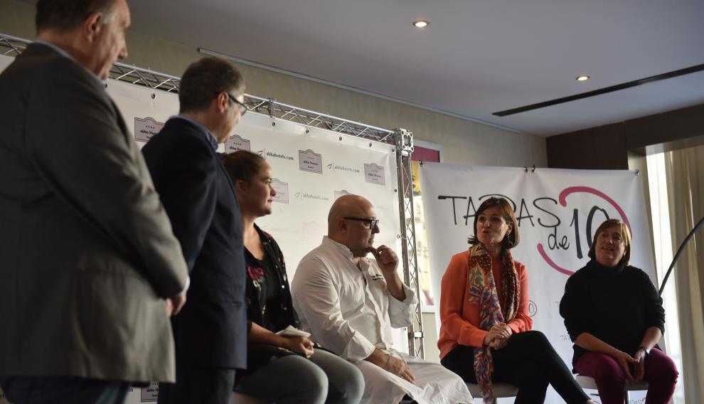 Acto de inauguración del certamen en el hotel Abba.